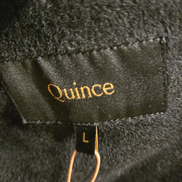 Quince Black Mongolian Cashmere Blazer - Picture 2 of 10